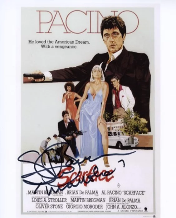 Steven Bauer autograph