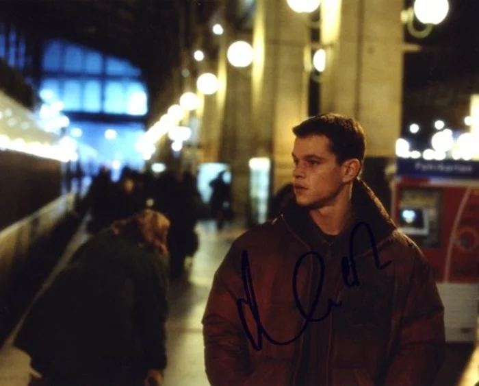 Matt Damon autograph