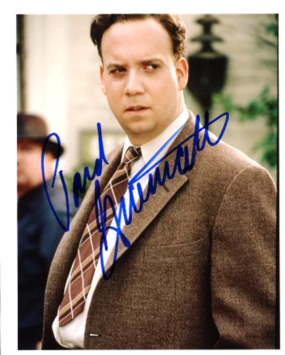 Paul Giamatti autograph