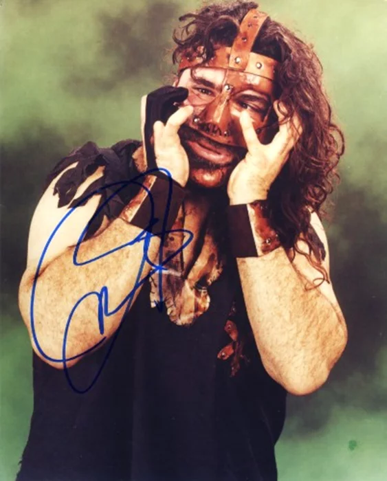 Mankind autograph