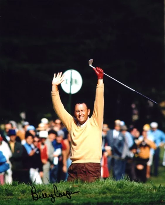 Billy casper autograph