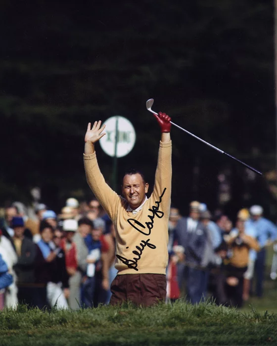 Billy casper autograph