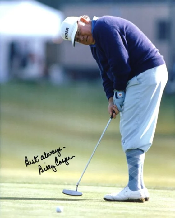 Billy casper autograph