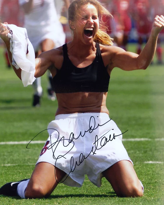 Brandi Chastain autograph