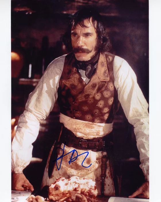 Daniel Day Lewis autograph
