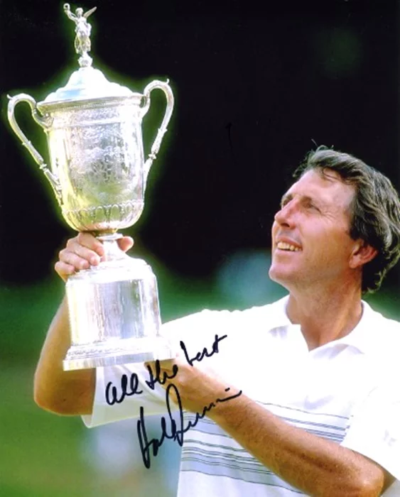 Hale Irwin autograph