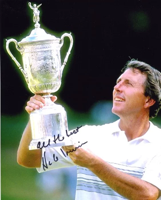Hale Irwin autograph