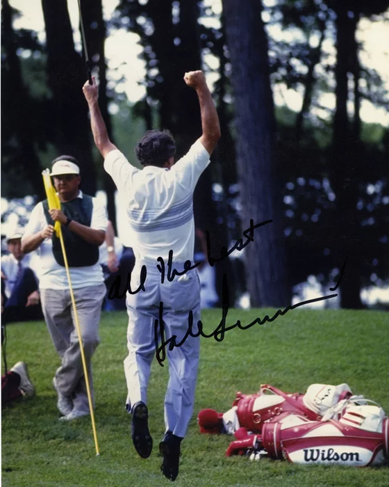 Hale Irwin autograph