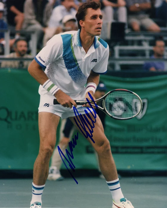 Ivan Lendl autograph