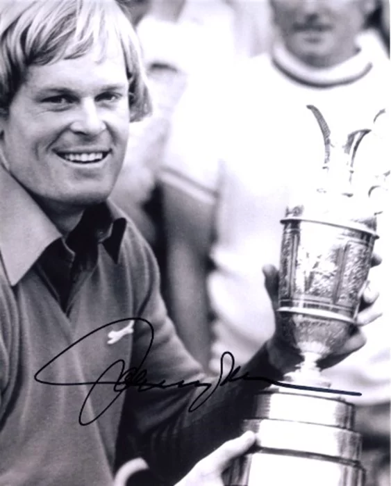 Johnny Miller autograph