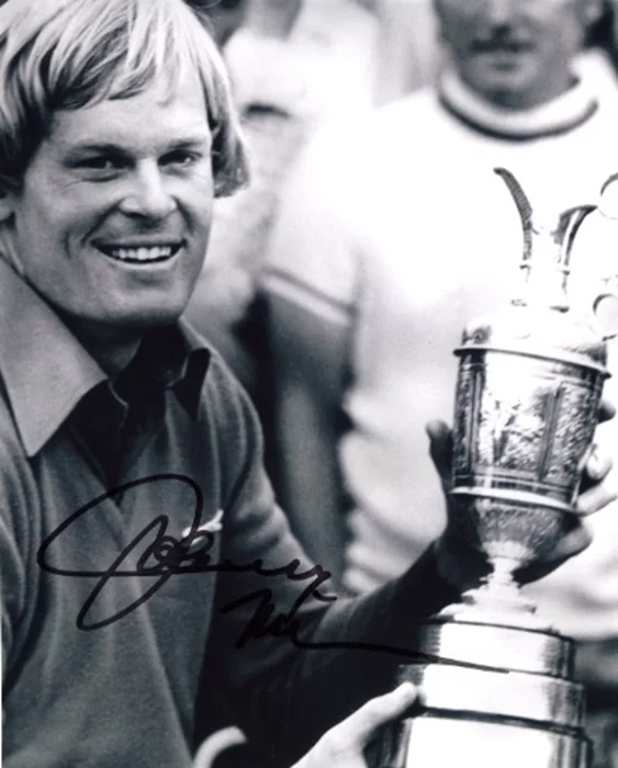 Johnny Miller autograph