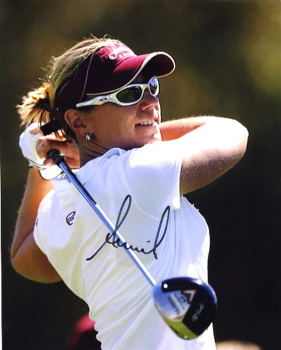 Annika Sorenstam autograph