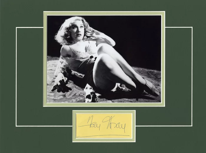 Fay Wray autograph