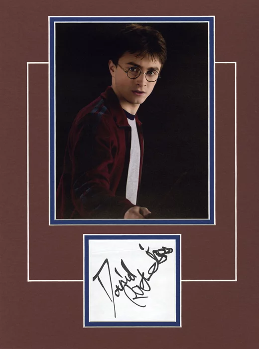Daniel Radcliffe autograph