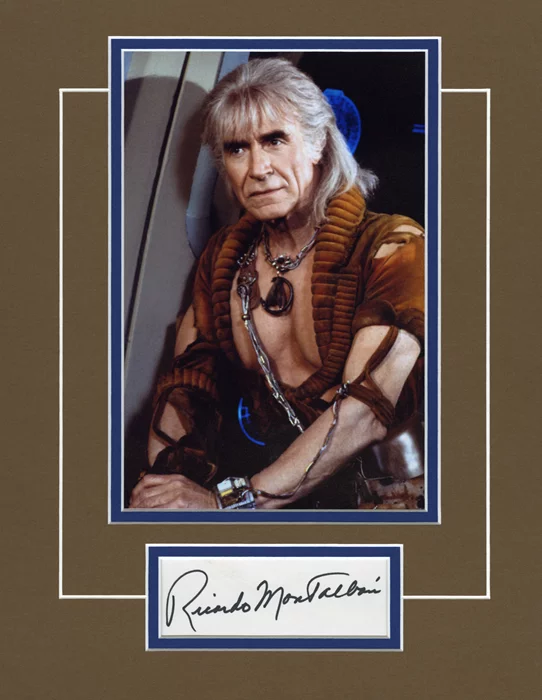 Ricardo Montalban autograph