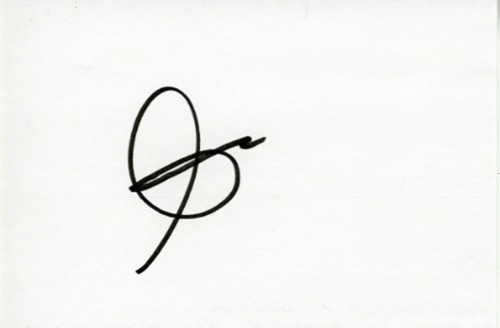 Lee Daniels autograph