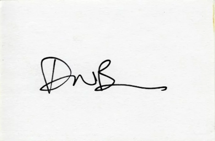 David Bowers autograph