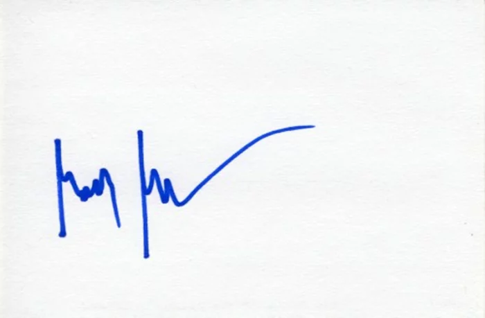 Greg Germann autograph