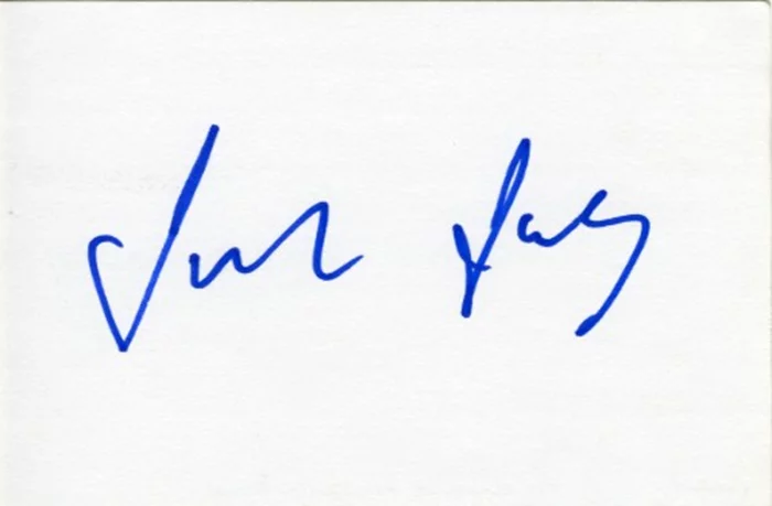 Julian Sands autograph
