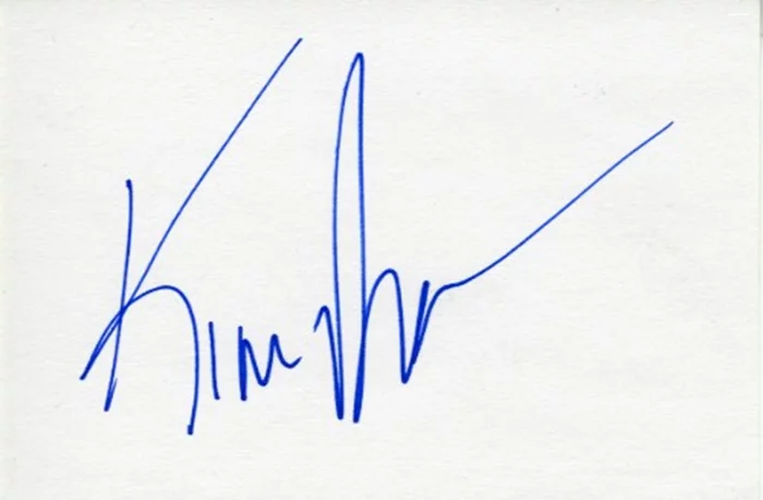 Kim Raver autograph