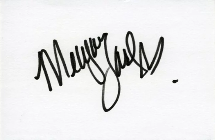 Meagan Good autograph