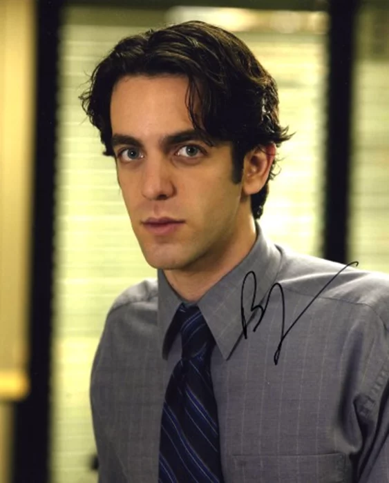 B.J. Novak autograph