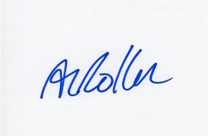 Al Roker autograph