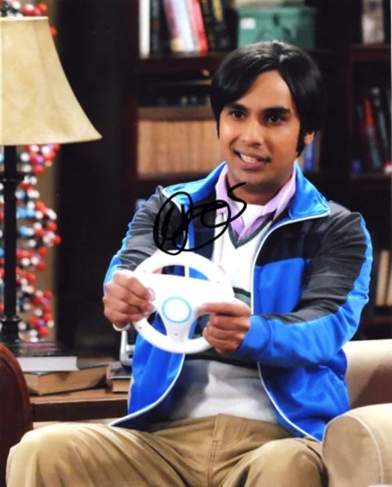 Kunal Nayyar autograph