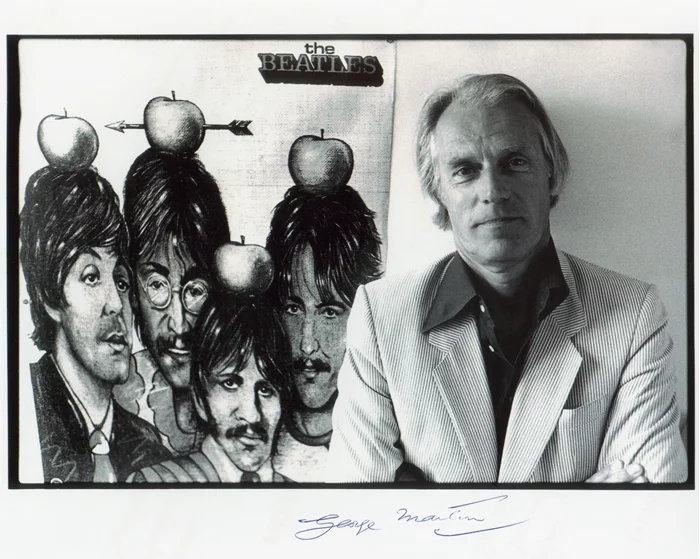 George Martin autograph