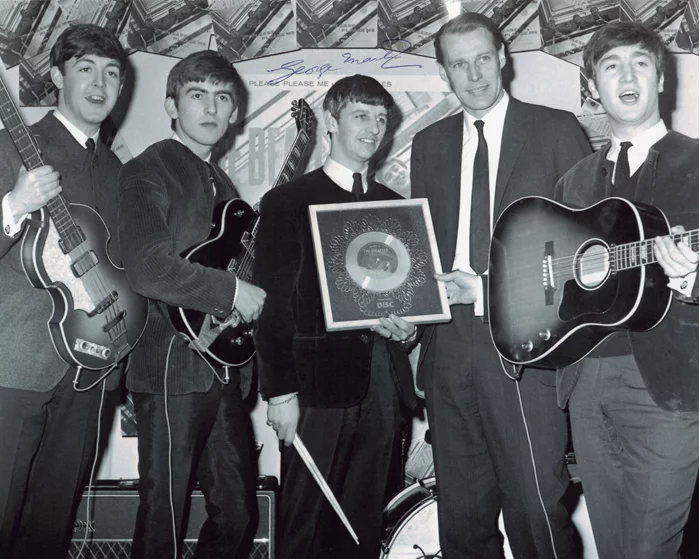 George Martin autograph