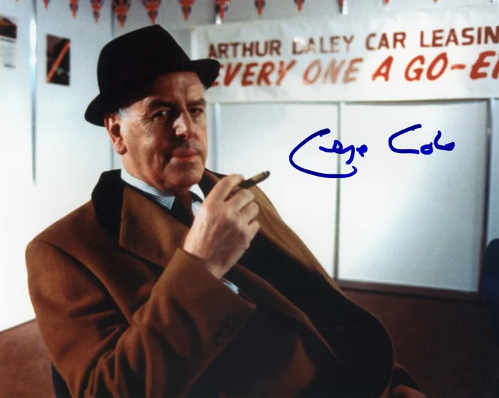 George Cole autograph