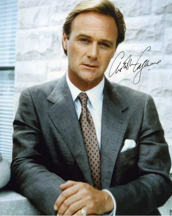 Christopher Cazenove autograph
