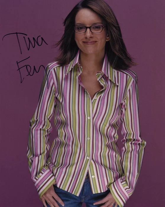Tina Fey autograph