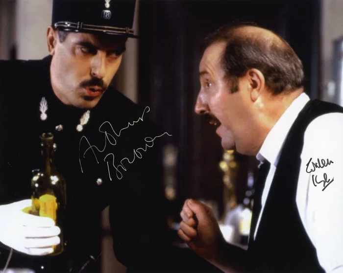 'Allo 'Allo! autograph