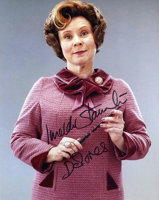 Imelda Staunton autograph