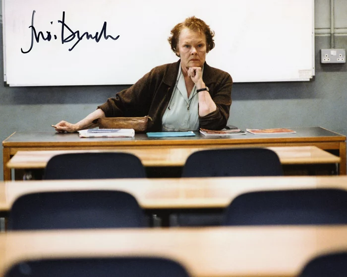 Judi Dench autograph