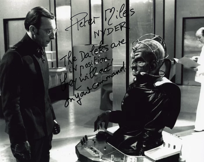 Peter Miles autograph