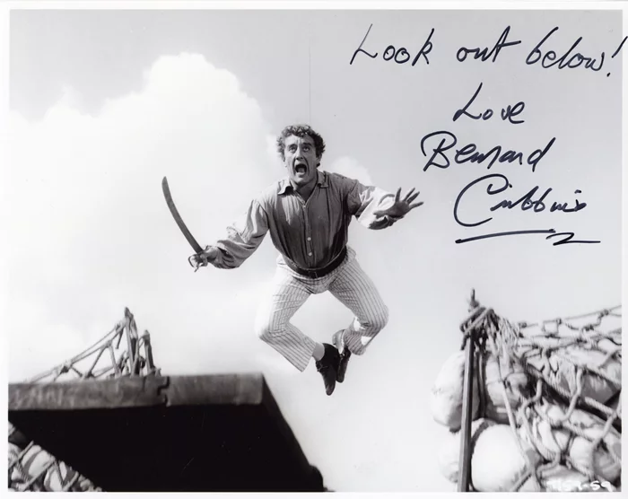 Bernard Cribbins autograph