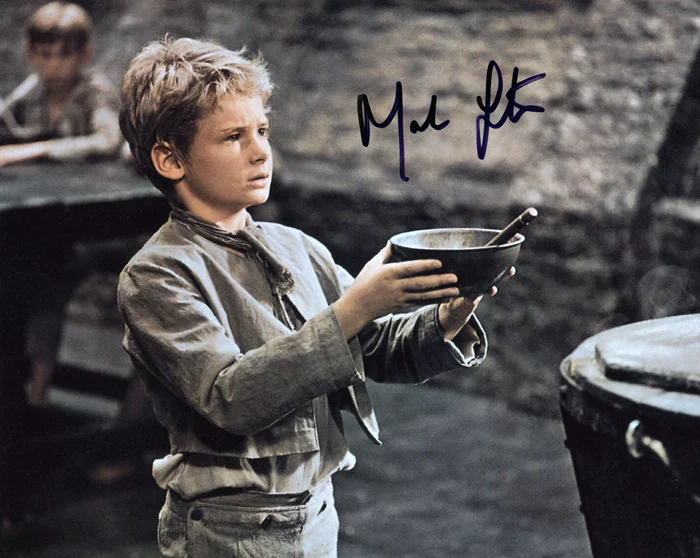 Mark Lester autograph