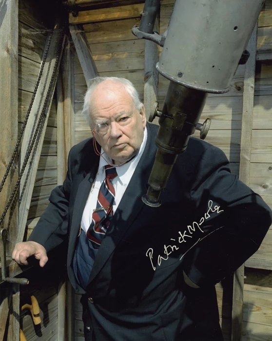 Sir Patrick Moore autograph