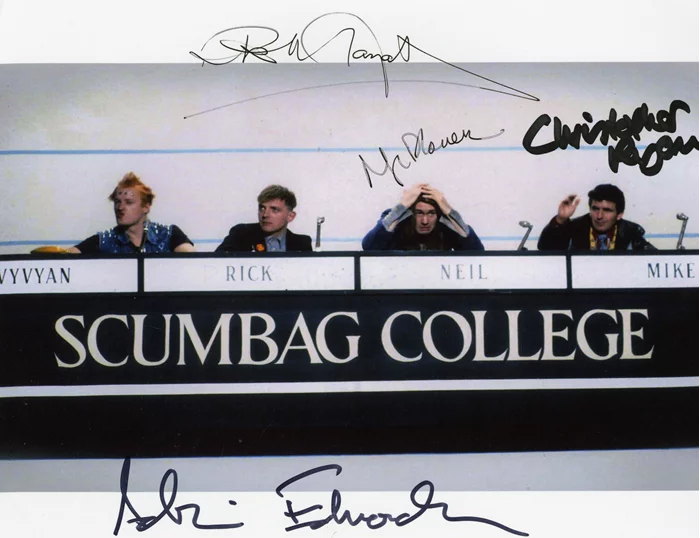 The Young Ones autograph