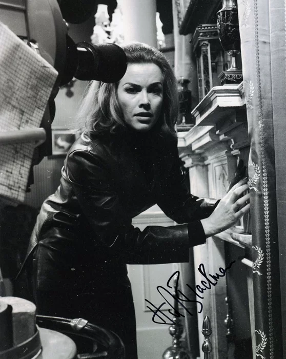 Honor Blackman autograph