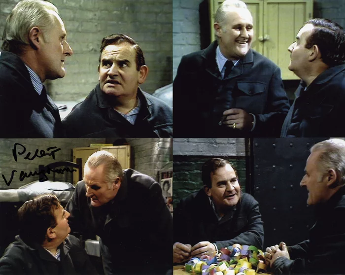 Peter Vaughan autograph
