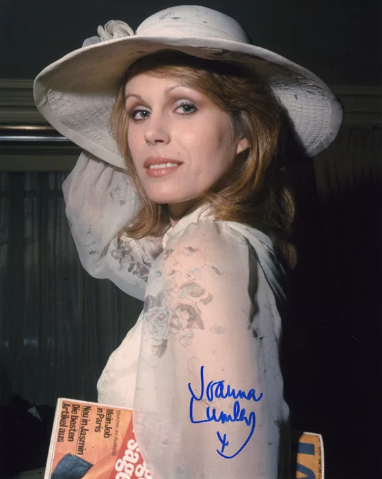 Joanna Lumley autograph