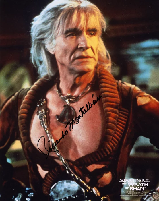 Ricardo Montalban autograph