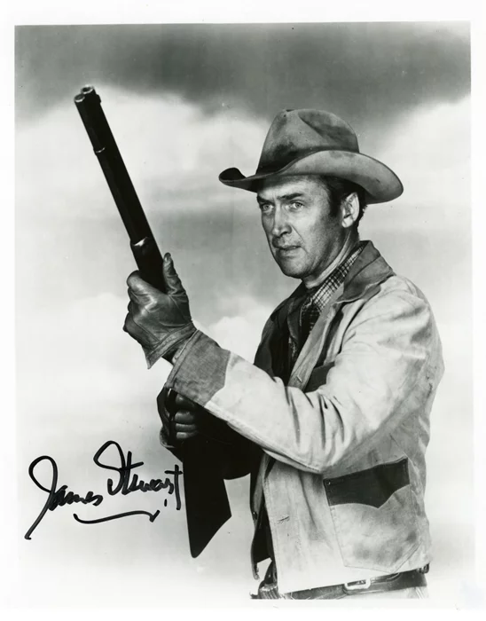 James Stewart autograph