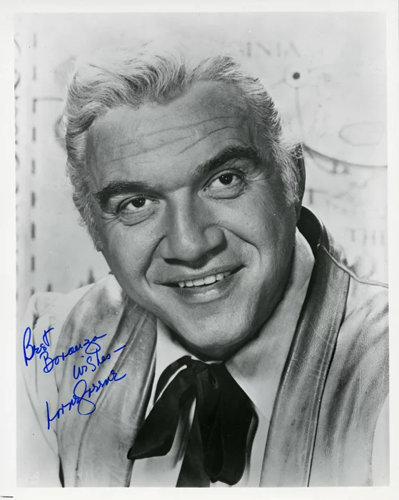 Lorne Greene autograph