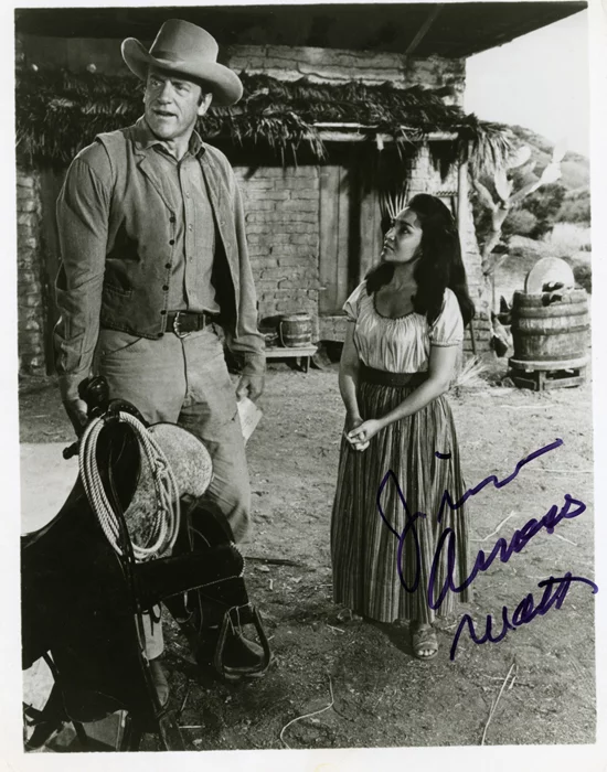 James Arness autograph