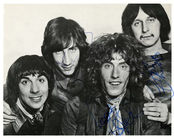 The Who autograph