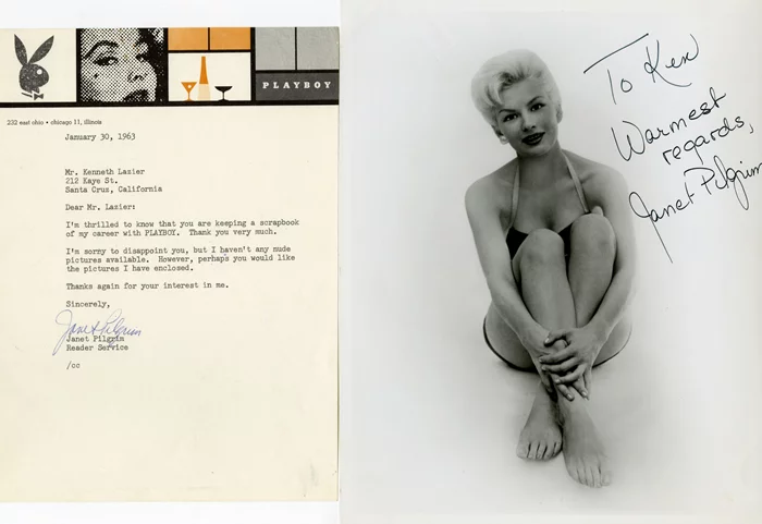 Janet Pilgrim autograph